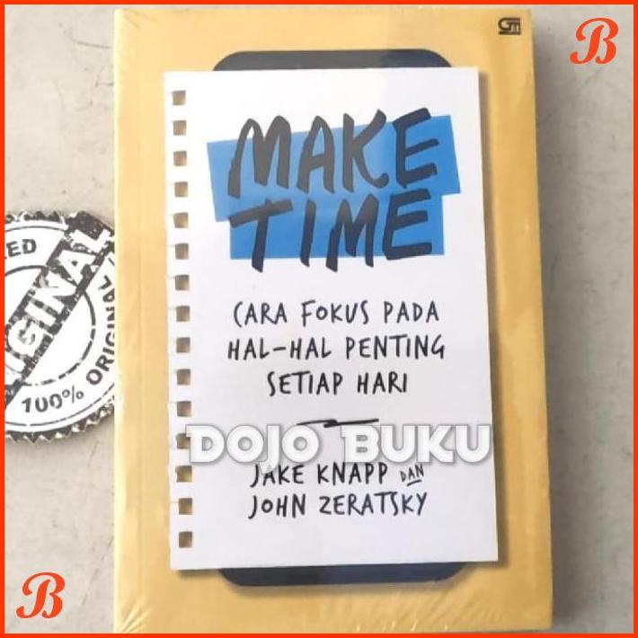 

BUKU MAKE TIME: CARA FOKUS PADA HAL-HAL PENTING SETIAP HARI BY JAKE KN | DJB