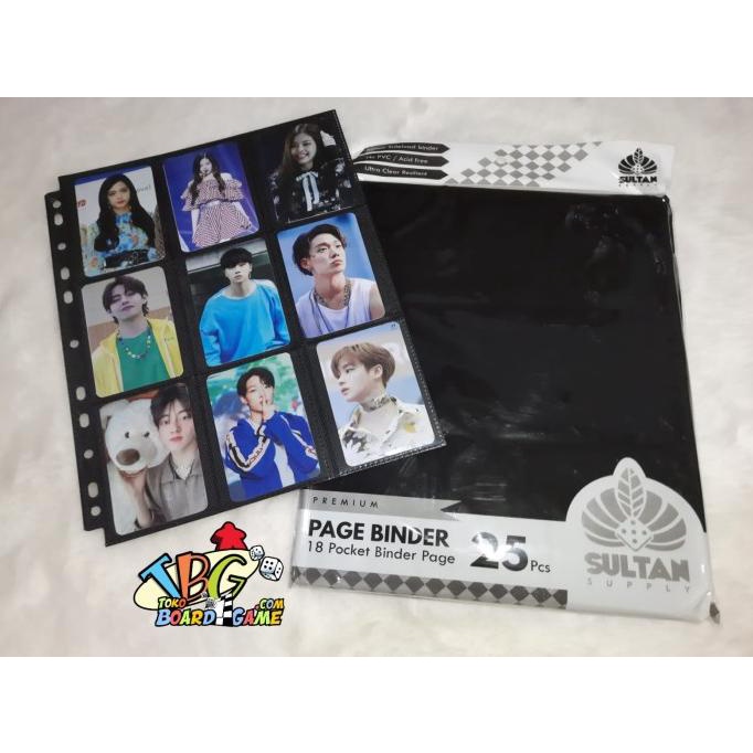 

Terlaris Sultan Premium Page Binder 18 Pocket 25 Pages