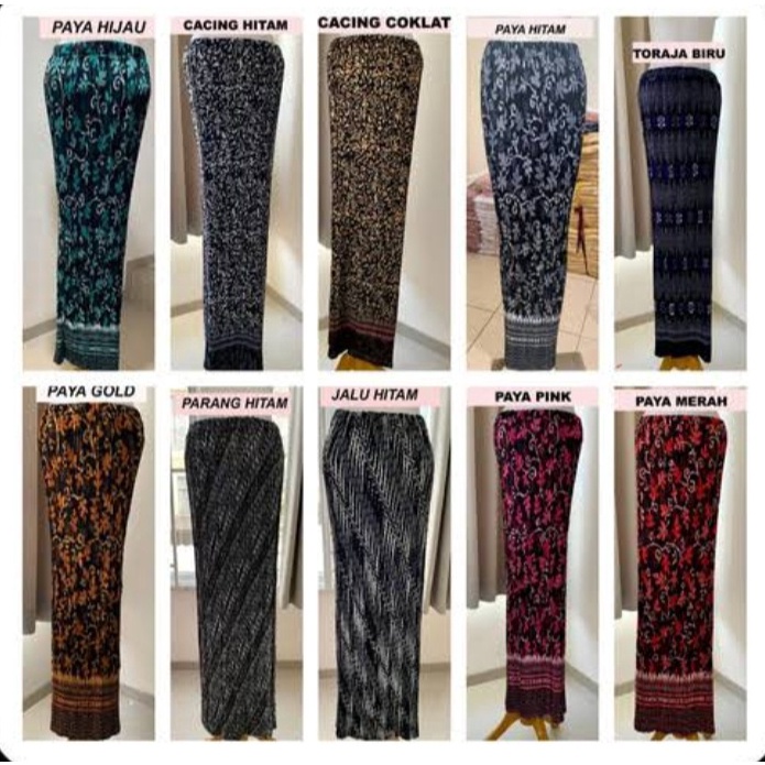 TREN TERBARU. ROK PLISKET BATIK / ROK LILIT / ROK PLISKET / ROK KEBAYA PLISKET / ROK WISUDA / ROK AC