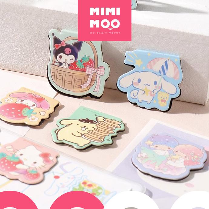 

Terbaru Mimimoo Pembatas Buku Magnetic Bookmark Cinnamoroll Kuromi