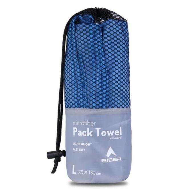 New Pack Towel Microfiber Eiger Size L - Handuk Eiger