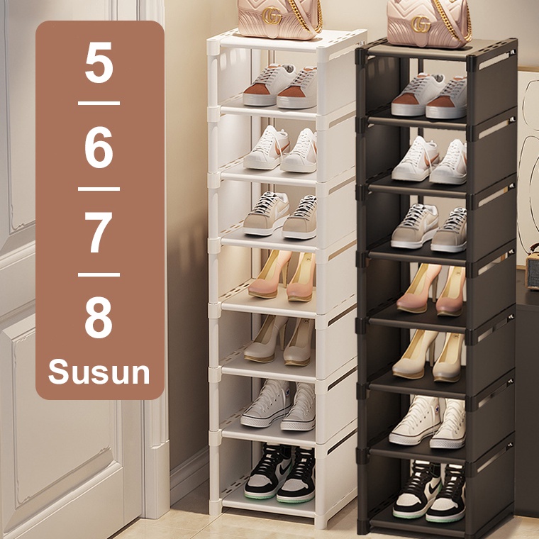 STOK TERBARU. Rak Sepatu Susun Rak Sepatu Minimalis Tempat Sepatu Rak Sandal Dan Sepatu Lemari Sepat