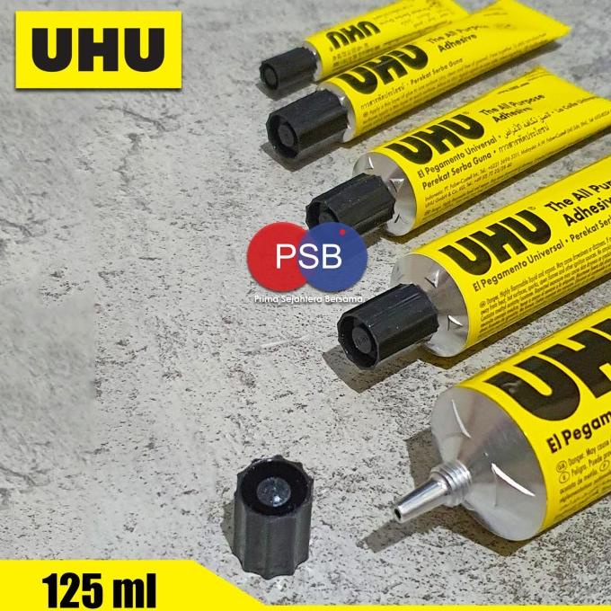 

6,6 Lem Uhu Cair 125 Ml / All Purpose Adhesive