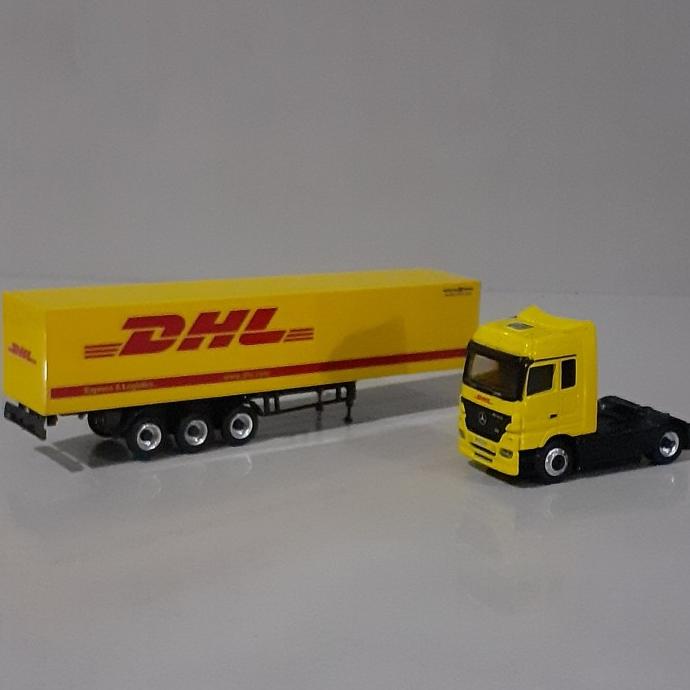 Diecast Rare Truck 87 Mega Master Schuco DHL