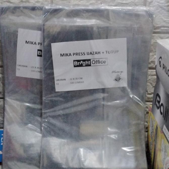 `````````] Plastik ijasah+tutup