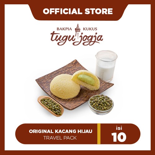 

Terbaru Bakpia Kukus Tugu Jogja Original Kacang Hijau - Travel Pack