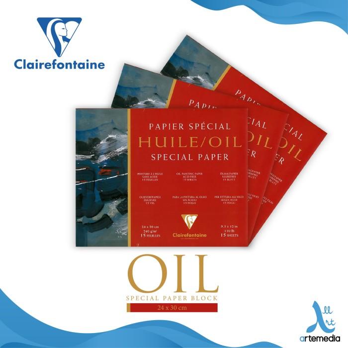 

Kertas Gambar Clairefontaine Oil Paper Pad Block Best Seller