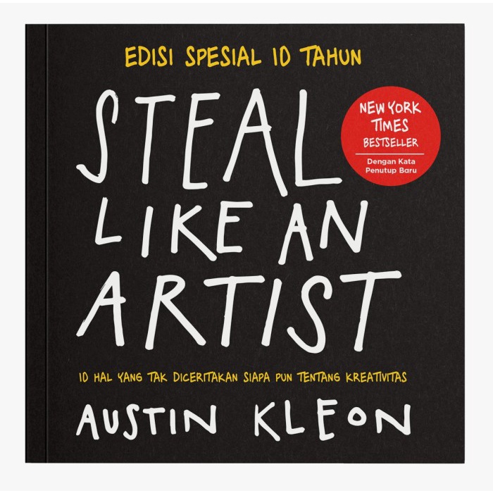 Buku Steal Like an Artist - Austin Kleon