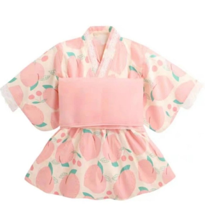 Murah baju kimono anak perempuan kostum kimono anak baju jepang anak japan NON COD
