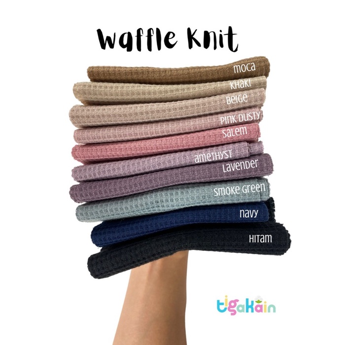 Terlaris 0.5 Kilogram Kain Waffle Knit Bahan Waffle Uniqlo