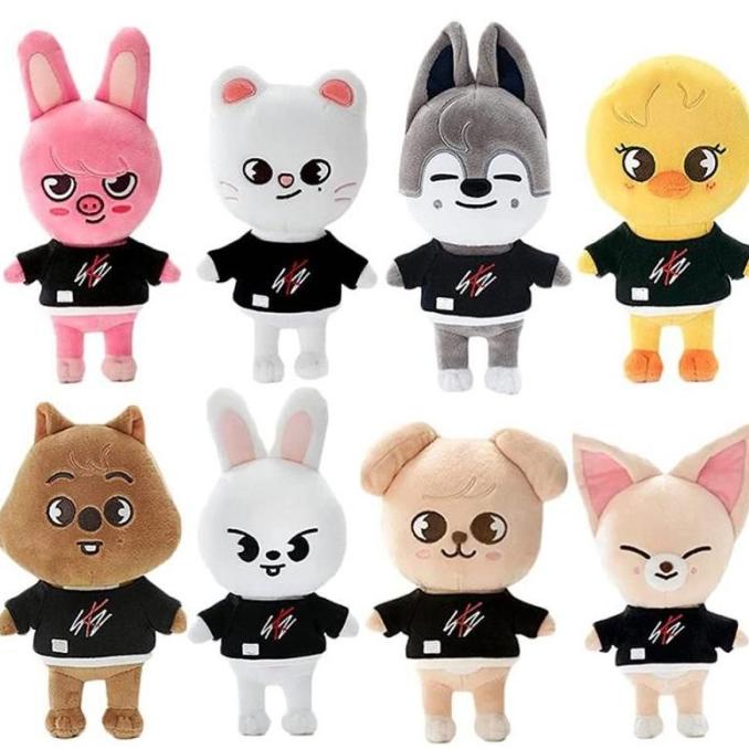 Skzoo Plus Toys Stray Kids Stuffed Animal Cartoon Plushies Doll 25 Cm