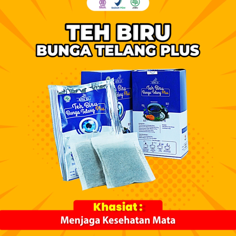 

Discount Today [Bisa COD] TEH BIRU BUNGA TELANG BPOM 100% ORI !