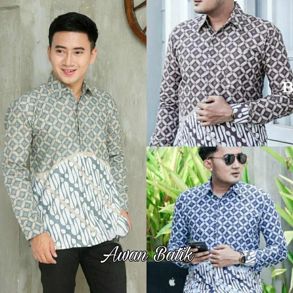 Ready stock BATIK AWAN STORE BATIK TERBARU BATIK TERLARIS M L XL XXL 3XL 4XL 5XL 6XL 7XL 8XL 9XL 10X