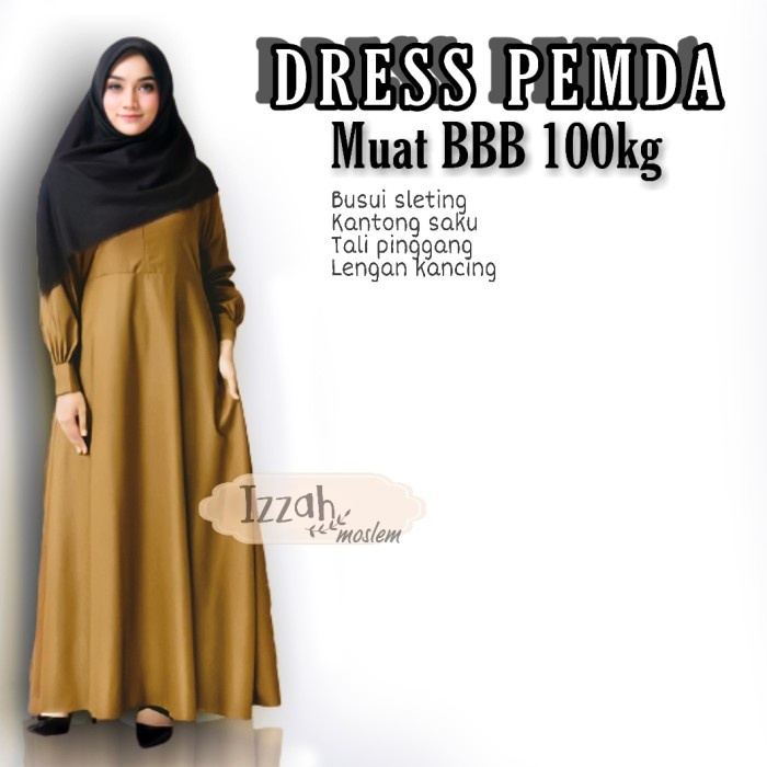 Gamis Pemda Pdh Toyobo Jumbo