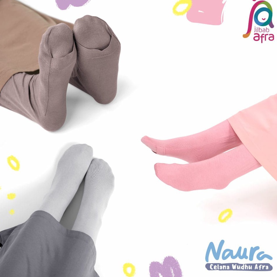 Terlaris Celana Legging Wudhu Big Size Naura - Jilbab Afra ( Jilbab Arfa ) Celana Dalaman Gamis Baha