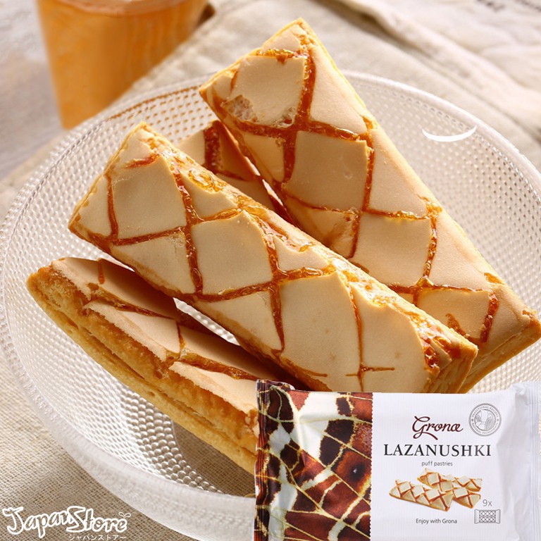 Special Edition.. Grona Puff Pastry Lazanushki [9 Pcs x 2 Batang] QDE