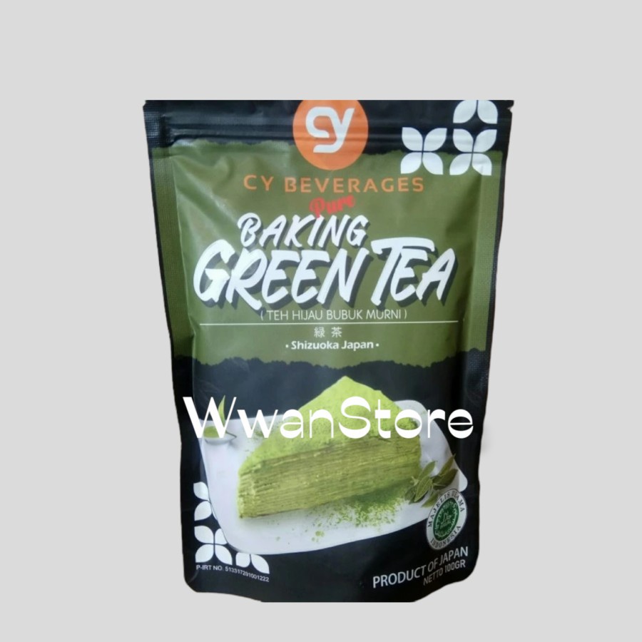 

Cy Pure Baking Green Tea 100gr