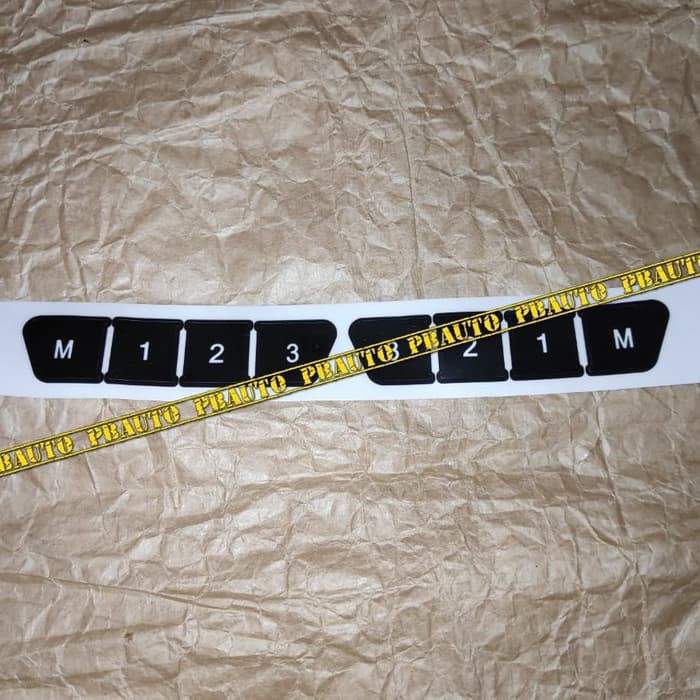 Discount Sticker Seat Memory w204 w212 Mercedes Benz - aksesoris interior mercy