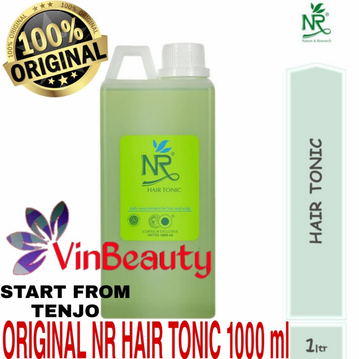 Original Nr Hair Tonic 1000 Ml / Perawatan Rambut Nr Hair Tonic 1L