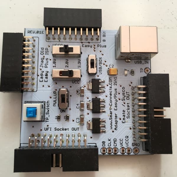 Adapter Z3X Easy JTAG Box Direct ISP Emmc & utk Panda Emate UFI Socket