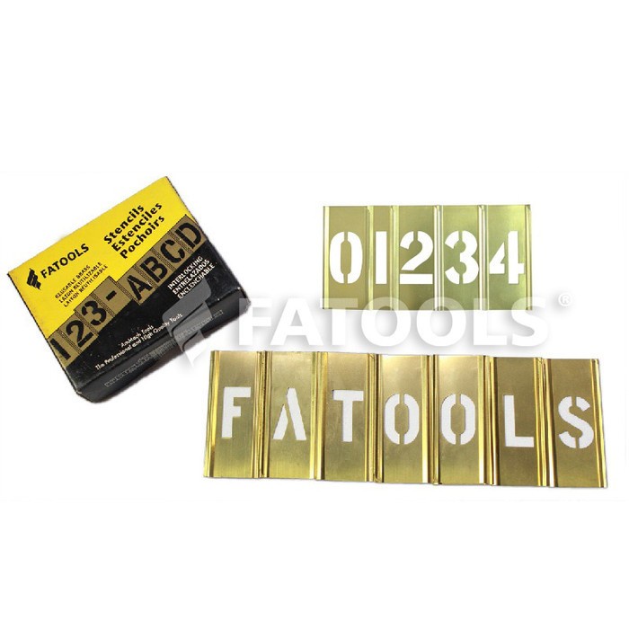 

Best Seller Fatools Bs0001Ln - Letter & Number Stencil Size 1