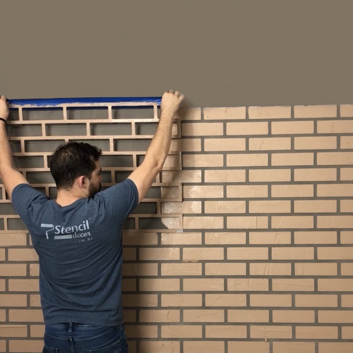 

Best Seller Stencil Dinding, Wall Stencil, Brick Stencil, Motif Batu Bata