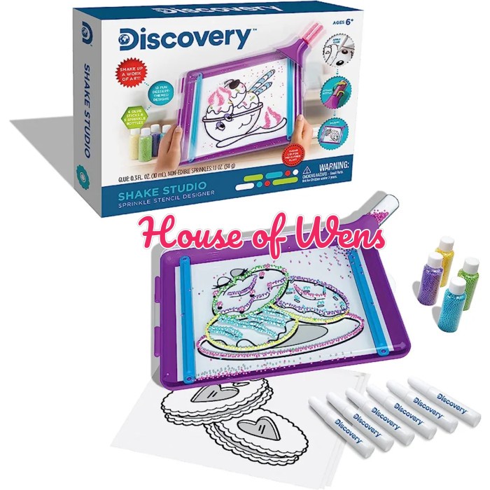 

Best Seller Discovery Shake Studio Sprinkle Stencil Designer Original