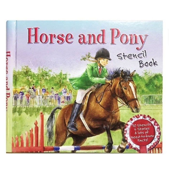 

Best Seller Buku Anak / Buku Stensil - Stencil Book: Horse And Pony