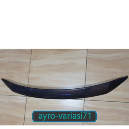 Bumper Bamper Mobil List Kap Mesin Hood Moulding Fortuner Vrz 2016-2020 Carbon Original