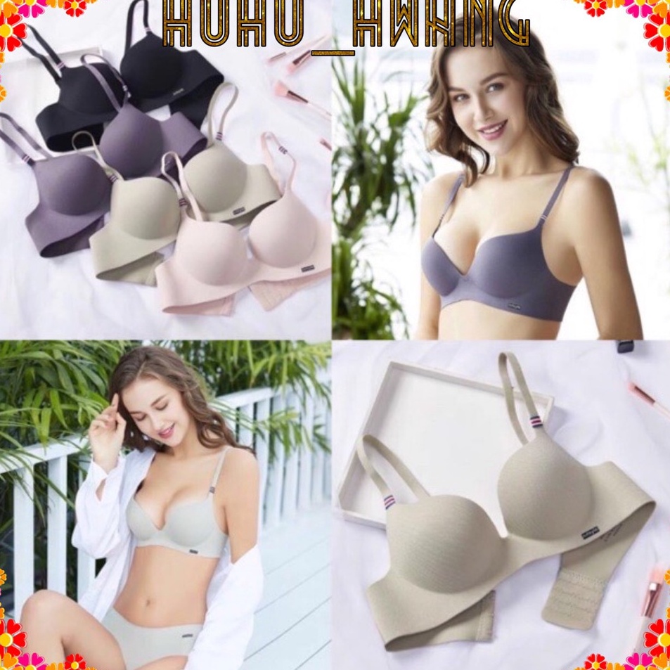 Coded2D7p HOHO_HWANG (B-28) Sport BH Bra Push Up InStyle Senam Zumba Jogging Yoga  Olahraga Wanita H