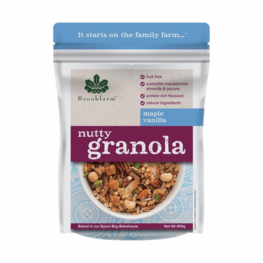

Brookfarm Nutty Granola Maple Vanilla 350gr