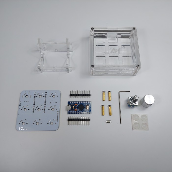 Mixi Lite Macropad Kit - Clear
