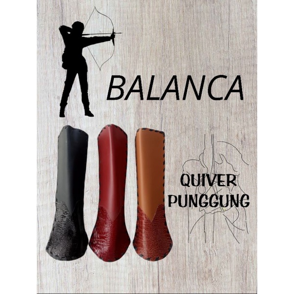 Quiver punggung Arrow / Back Quiver Horsebow