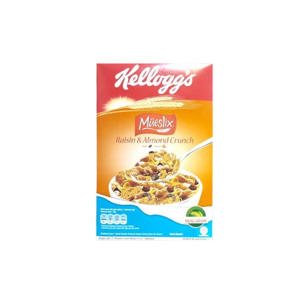 KELLOGGS MUESLIX RAISIN & ALMOND 355 GR