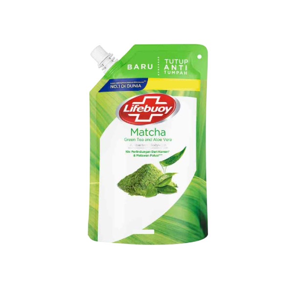 

LIFEBUOY BODY WASH MATCHA GREEN TEA REFILL 450 ML
