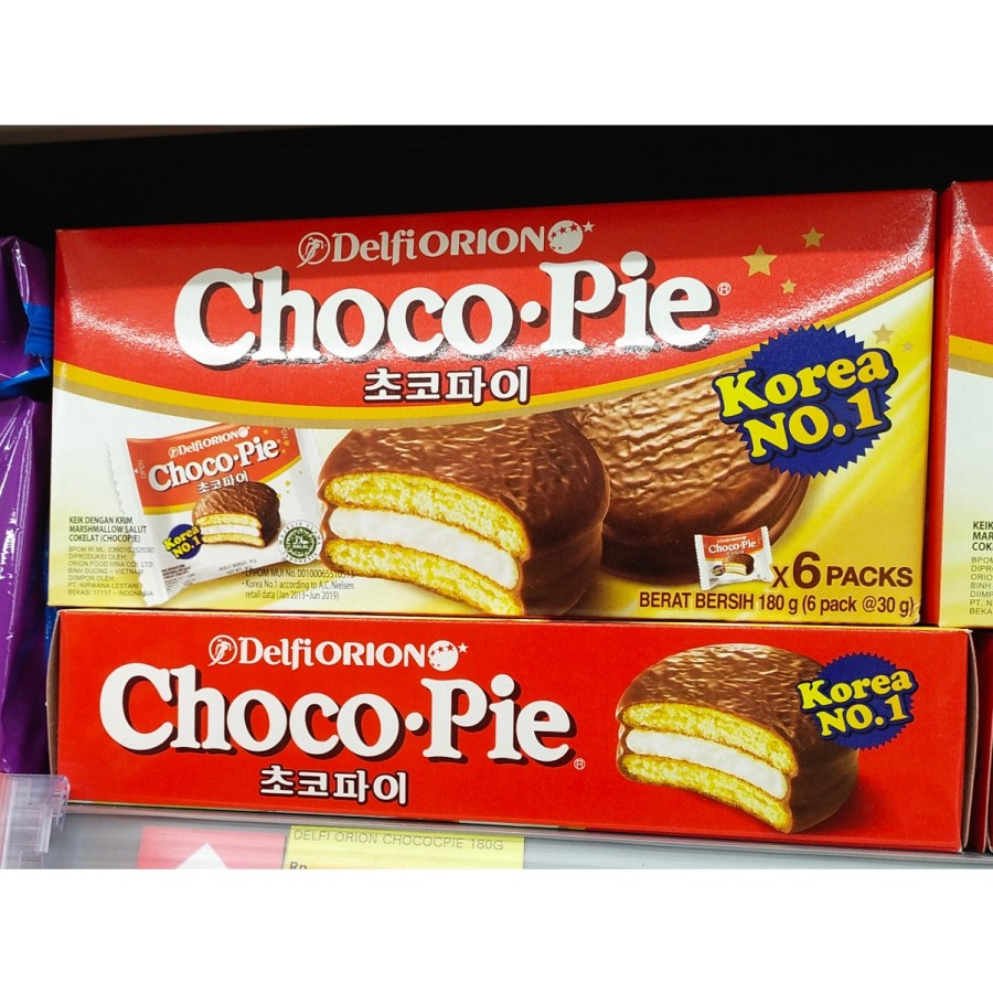 

DELFI ORION CHOCO PIE 180 GR (6 PACKS X 30 GR)