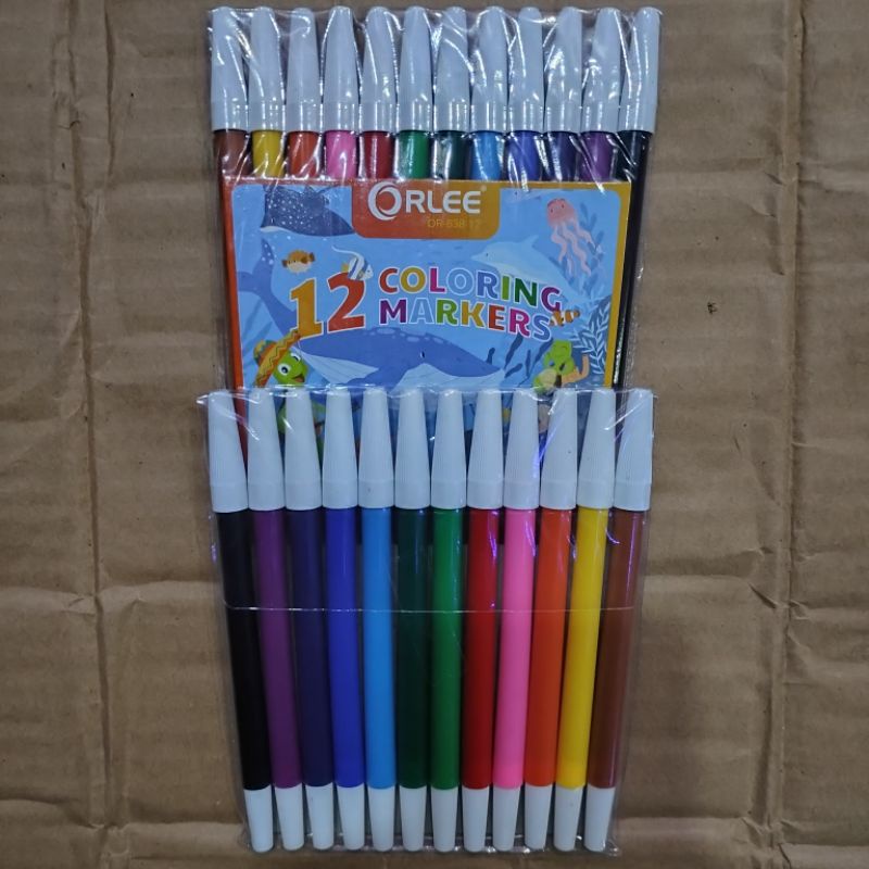 

Spidol warna orlee sangat bagus 12 warna