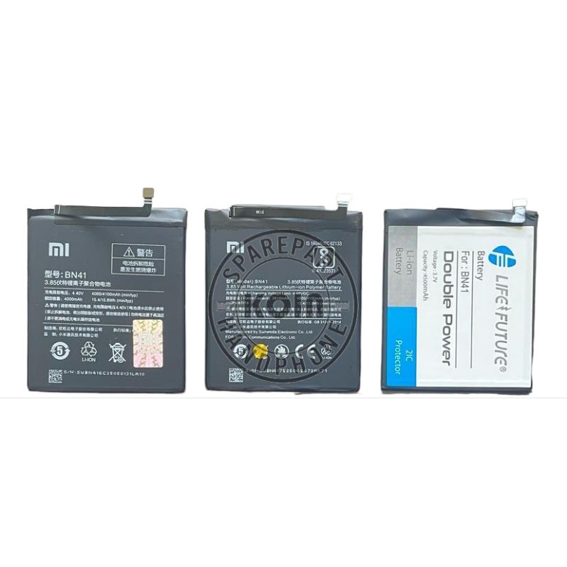 BATERAI/BATRE/BATTERY XIAOMI REDMI NOTE 4 MEDIATEK/BN41/BN 41/BN-41 ORIGINAL