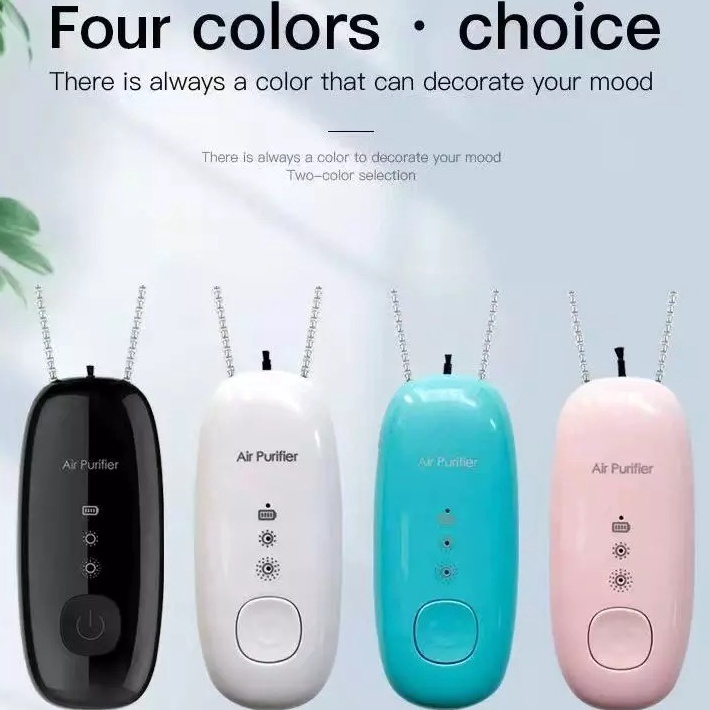 ★★ SwY Kalung Portable Air Purifier Necklace Air Purifier Ionizer Original Wearable ✶ ™