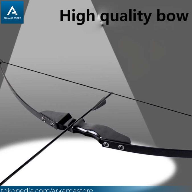 Busur Panah Panahan Arrow Powerful Archery Bow Pemula 40 LBS
