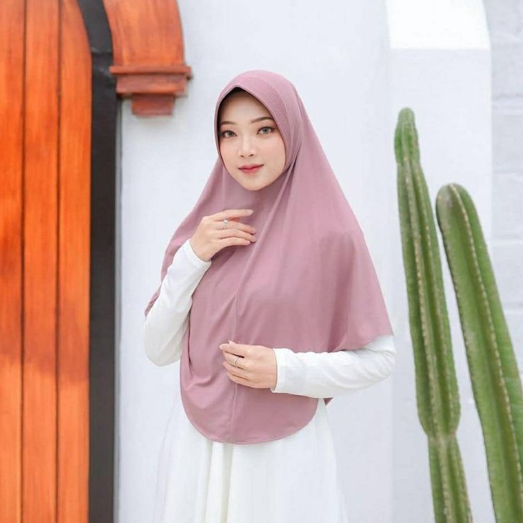 Bestseller JILBAB BERGO HAMIDAH JERSEY | HIJAB BERGO HAMIDAH (UK L) Grosir