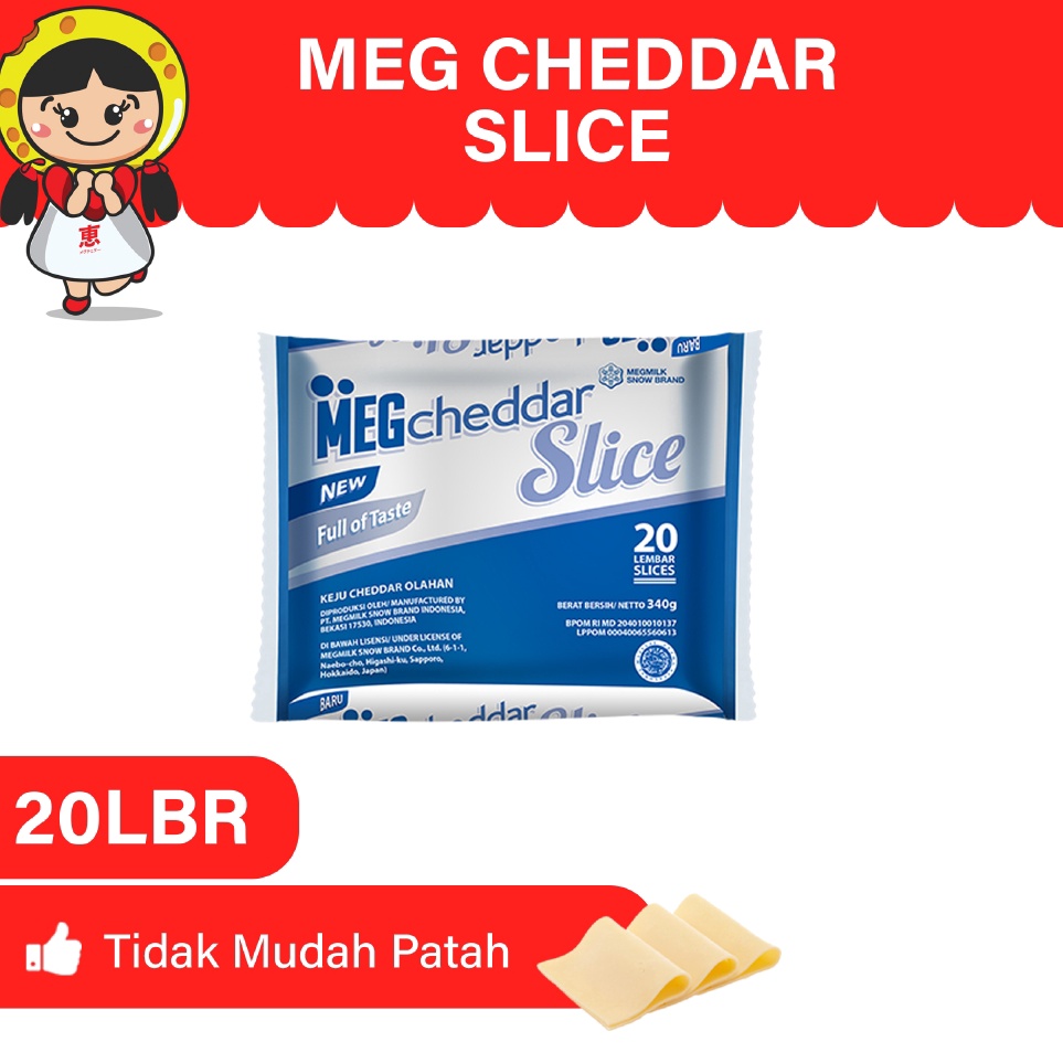 

RJHJ9070 Terbaru 3.3 MEG Cheddar Slice 20 slices