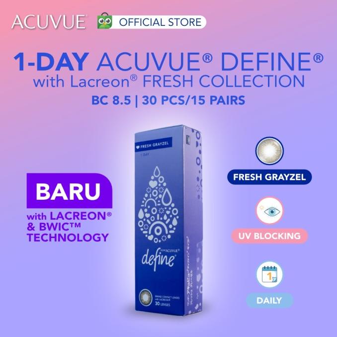 ACUVUE DEFINE REJUV ; 85 - FRESH GRAYZEL