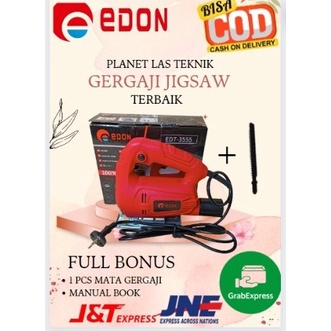 Terlaris Mesin Jigsaw Gergaji Listrik Potong Kayu Triplek Jig Saw Ed7-3555
