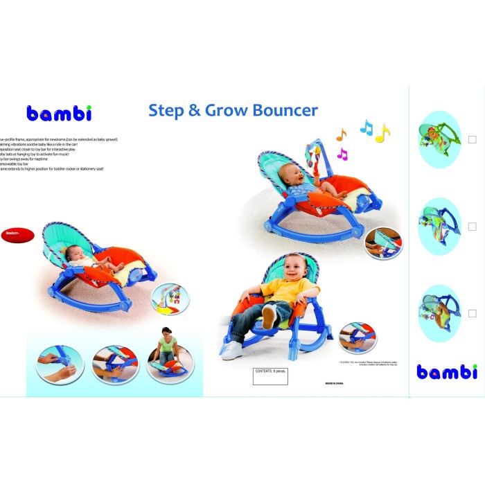 BAMBI BABY BOUNCER/KURSI GOYANG BAYI