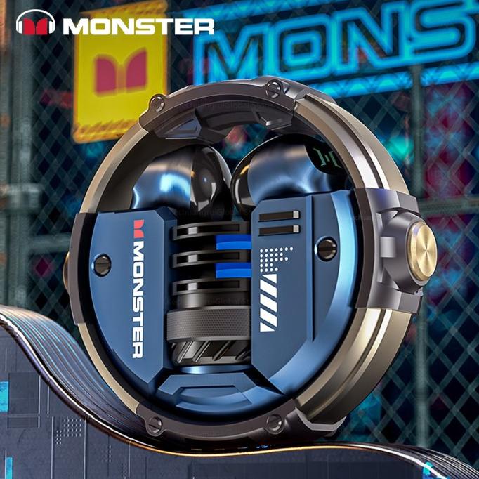 MONSTER XKT10 WIRELESS BLUETOOTH EARPHONE HEADSET EARBUDS TWS GAMING