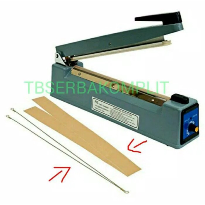 Element 60cm Impulse sealer elemen Pemanas alat press Plastik 60 cm