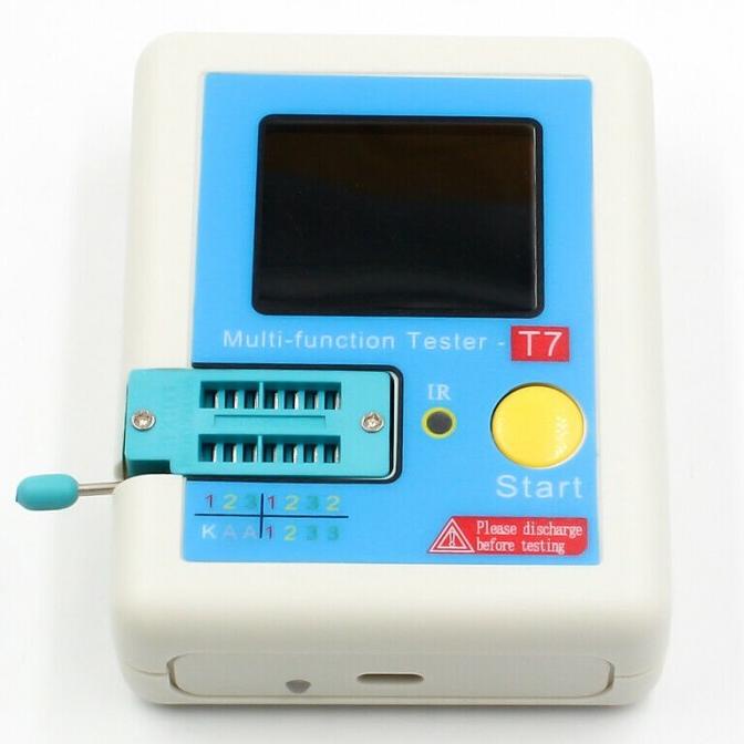 Lcr-T7 Tester Transistor Dioda Trioda Tft Lcr Esr Meter