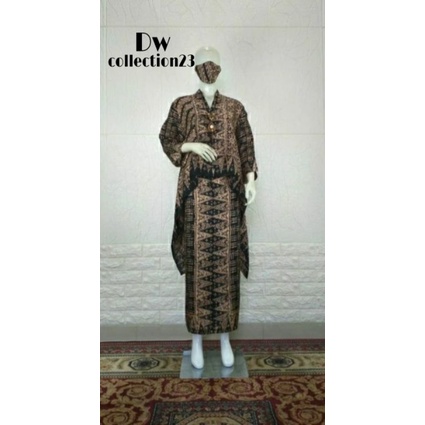 SETELAN ROK BATIK VISCOSE SEMI SUTRA