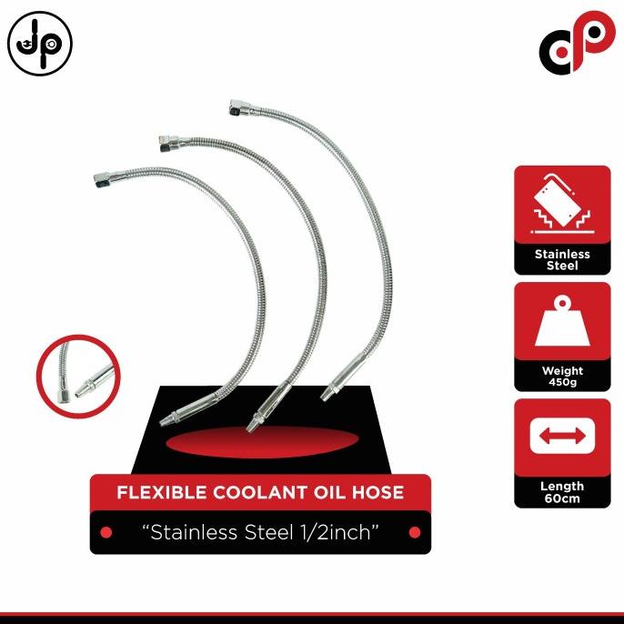 SALE Stainless Steel Flexible Coolant Oil Hose Termurah